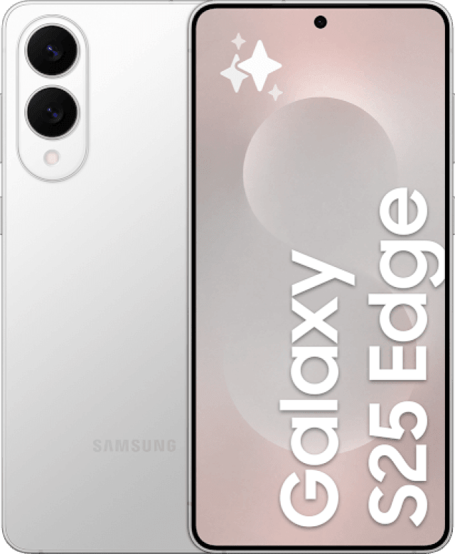Samsung Galaxy S25 Edge med seniorabonnemang